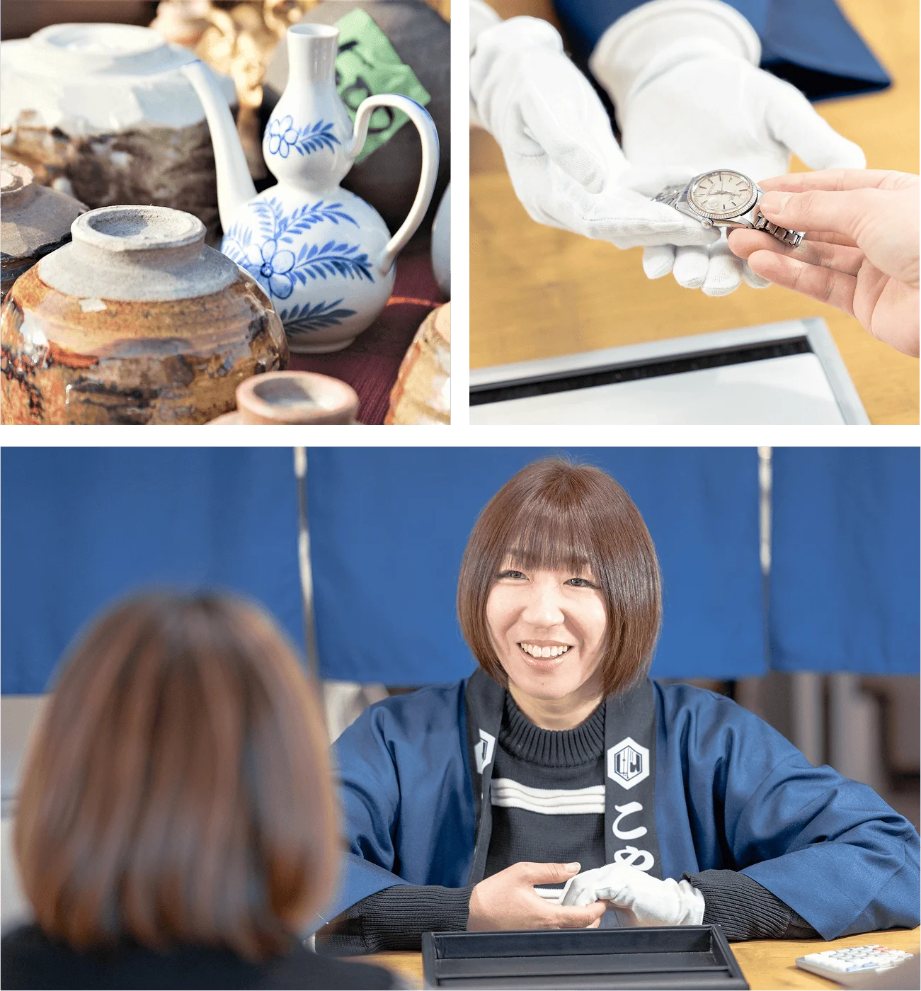こやし屋つくば並木店店長の接客風景