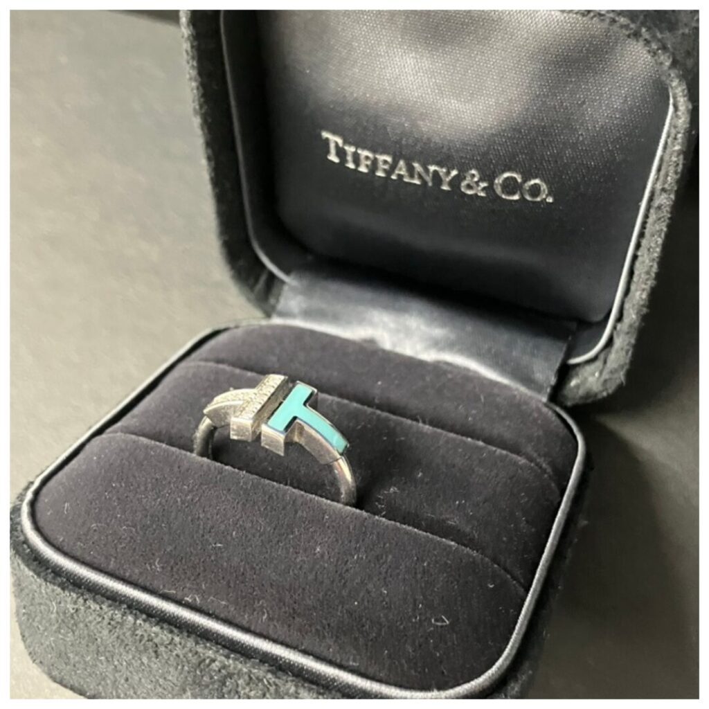 ティファニーのリングの画像