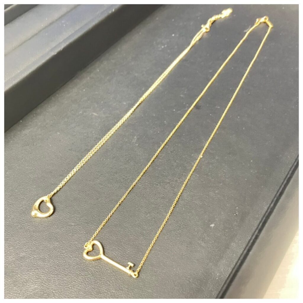 ティファニーのネックレスの画像