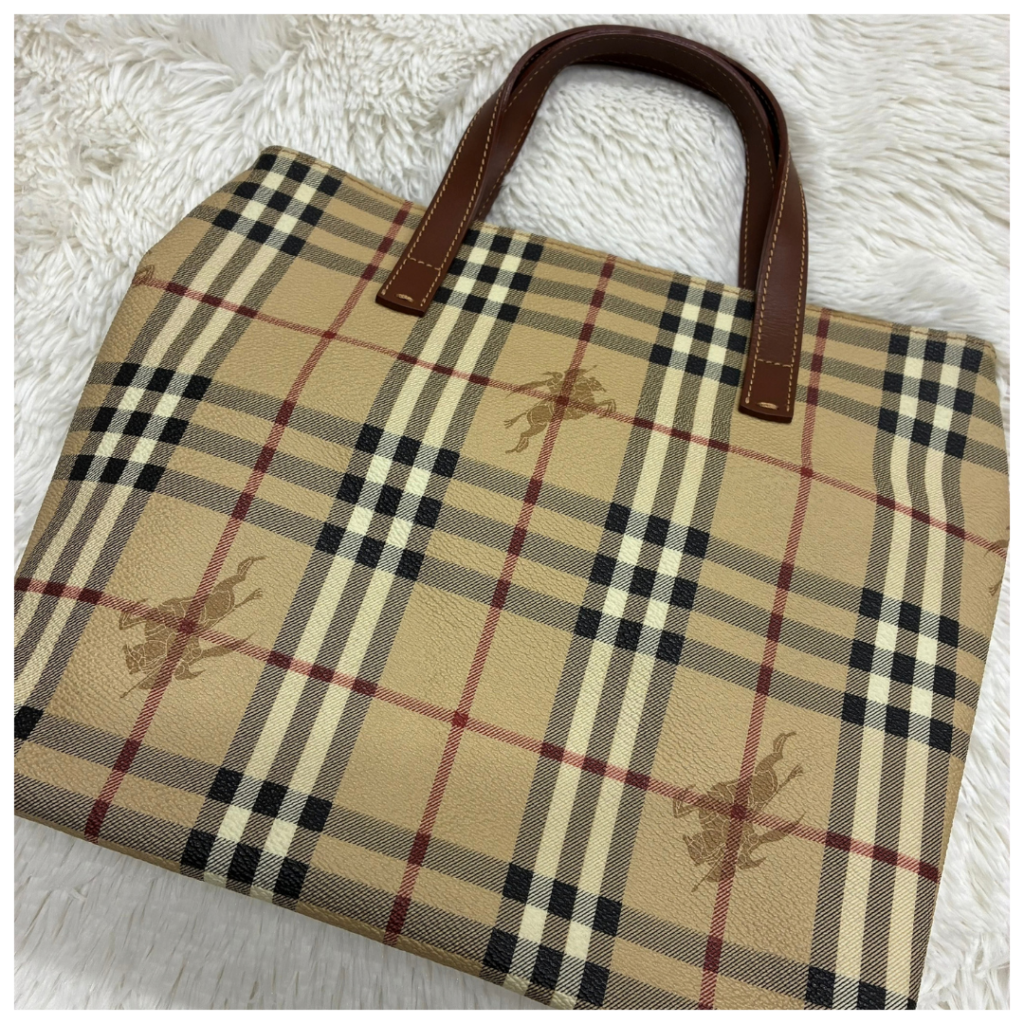 バーバリーのバッグの画像