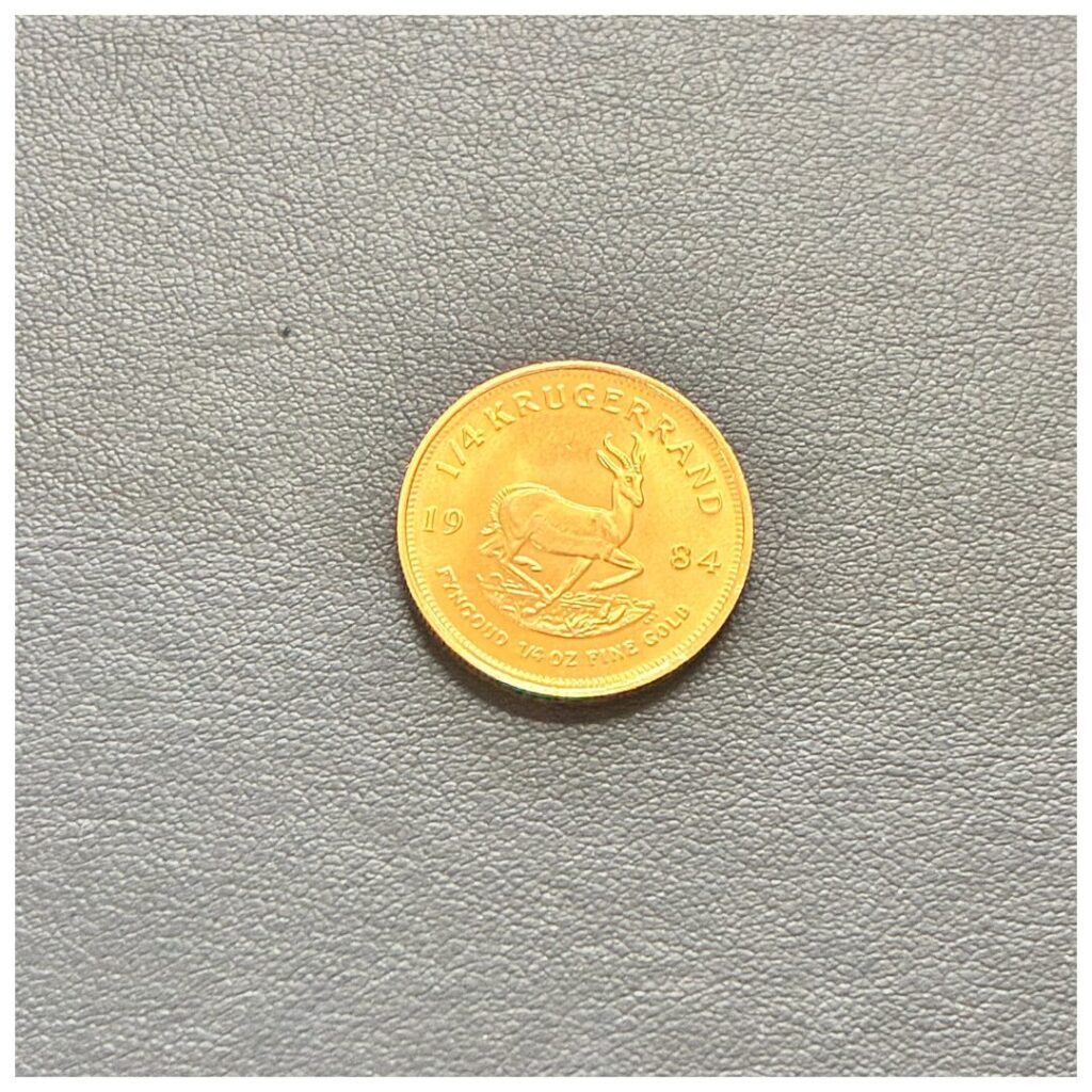 クルーガーランド金貨の画像