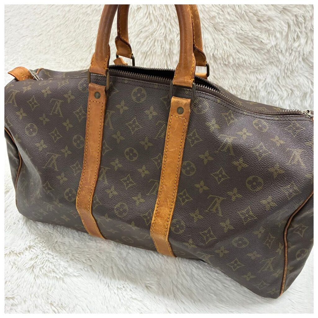 ルイヴィトンのボストンバッグの画像