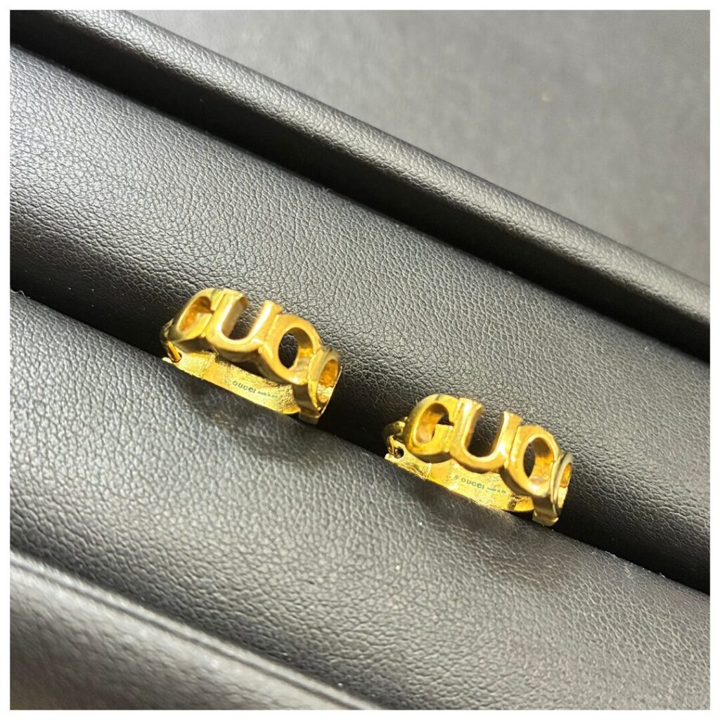 グッチのピアスの画像